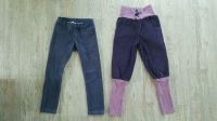 Handmade Knickerbocker Hose & Treggins Gr 116 Blau & Pflaume Niedersachsen - Zeven Vorschau