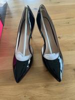 schwarzer Lederlackschuh / neu Hessen - Karben Vorschau