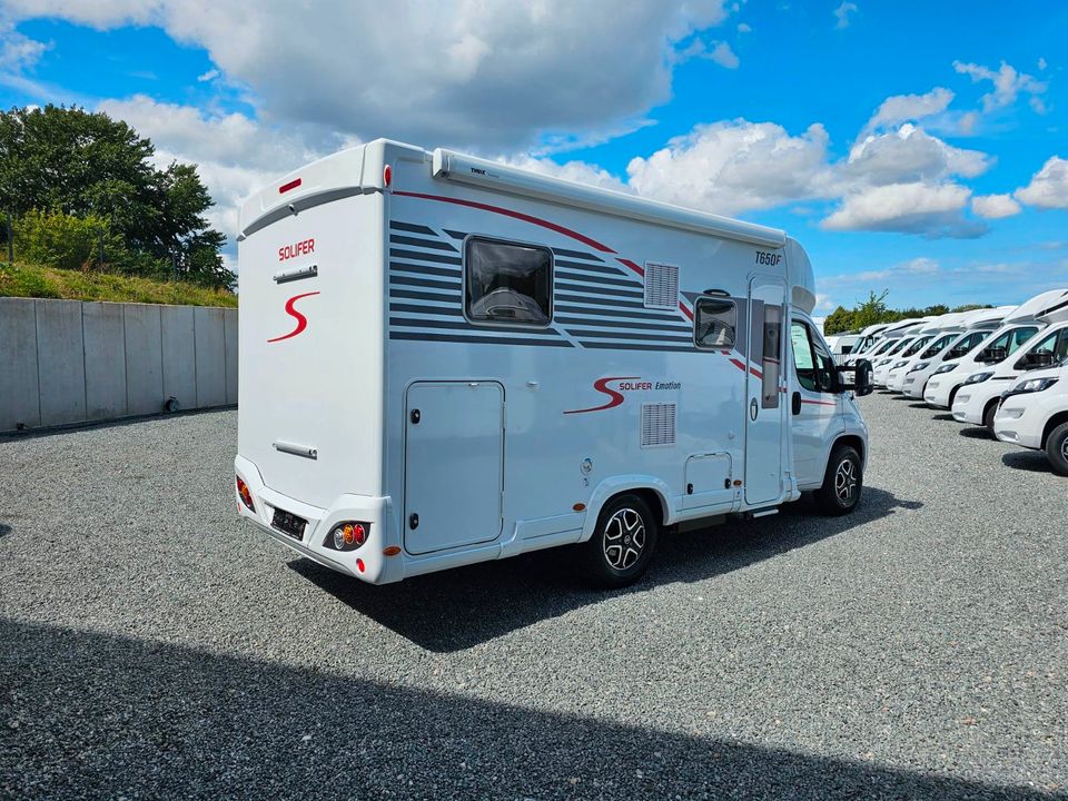 Solifer Emotion T 650 E (Solar, Multimedipaket, Rückfahrkamera etc.) in Selent