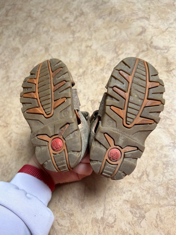 Baby Sandalen Elefanten Gr 21 Leder in Brieskow-Finkenheerd