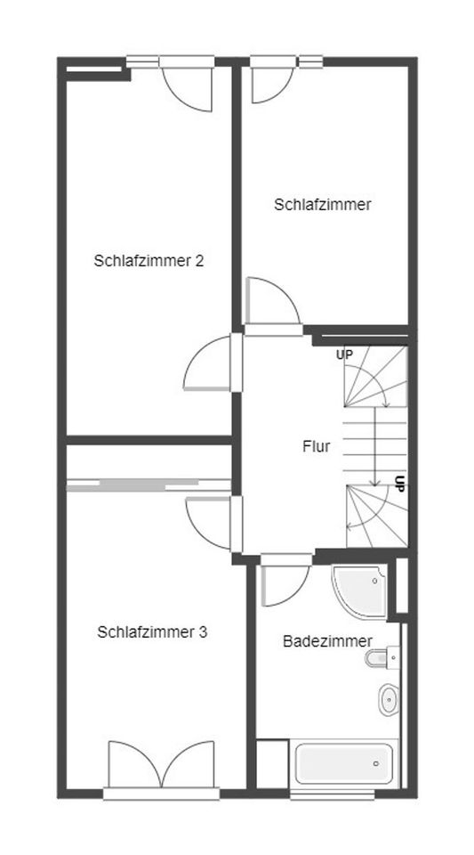 Familienfreundliches Reihenmittelhaus in zentraler Lage mit Terrasse, Garten und Stellplatz in Buchholz in der Nordheide