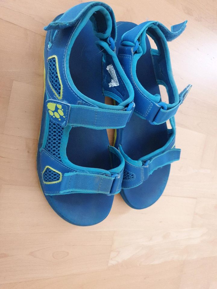 Jack Wolfskin Kindersandalen Größe 40 blau in Waltenhofen