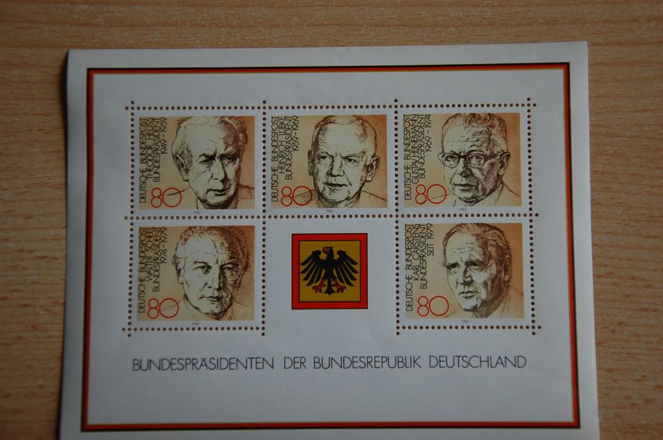 Briefmarkenblöcke. Deutschland, ungestempelt, Konvolut in Kassel