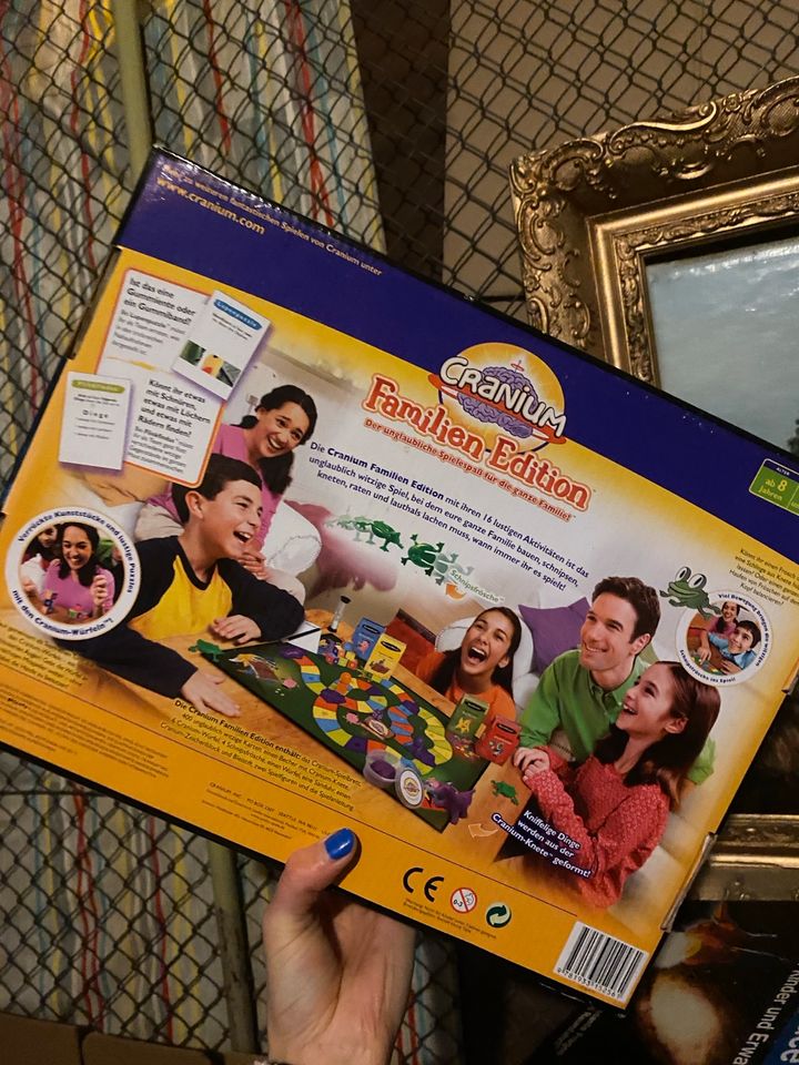 Familienspiel Kinder Spiel Gesellschaftsspiel Cranium Wissen in München