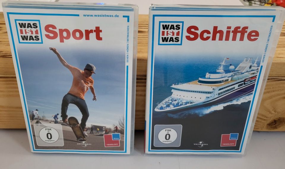 Was ist Was -  Schiffe Sport  Reptilien DVD in Ahlerstedt