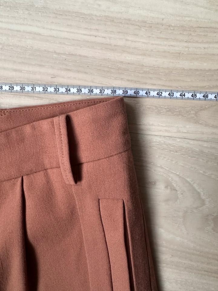 Lanius Hose Chino Marlene 36 S M Braun Wolle Fairtrade fair in Köln