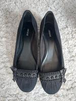 eleganter Damenschuh in schwarz, Größe 44 Hessen - Schwalmstadt Vorschau