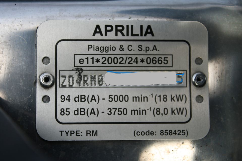 Piaggio Aprilia RS 125 RM  2 Takt - Rakete in Grebenau