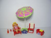 Playmobil. Urlaub relaxen auf der Liege unter einem Sonnenschirm Niedersachsen - Eggermühlen Vorschau