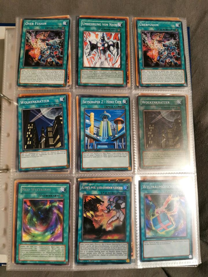 Yugioh HELD-Sammlung Einzelverkauf (Elementarheld, Böse,Maskiert) in Nalbach