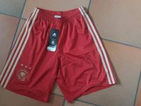 Adidas DFB Hose shorts Fussball rot gold Gr. 164 climacool Bayern - Kemnath Vorschau