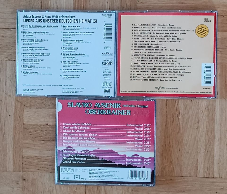 3 CDs Volksmusik in Hamburg