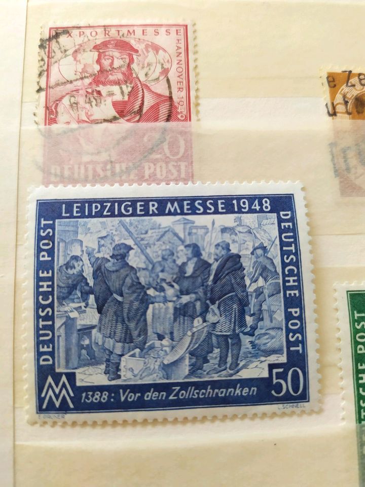 Briefmarkensammlung aus Nachlass in Leipzig