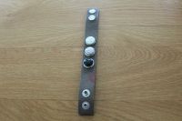 Noosa Armband Leder taupe mit 3 Chuncks Nordrhein-Westfalen - Harsewinkel - Greffen Vorschau