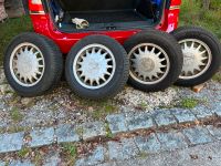 Saab 900/2 Short Spoke Felgen mit Winterreifen u. Schneeketten Bayern - Windach Vorschau