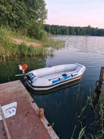 Schlauchboot Navigator 3 mit 2 Takt Außenborder Motor und Zubehör Schleswig-Holstein - Norderstedt Vorschau