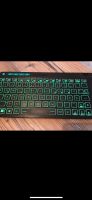 Bluetooth Tastatur mit touchpad  led grün blau rote Nordrhein-Westfalen - Frechen Vorschau