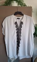 TAIFUN Damen Tunika Bluse weiß schwarz Gr. 44 NEUw NP 70€ Niedersachsen - Salzgitter Vorschau