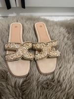 Flache Sandalen beige NEU Bayern - Schonungen Vorschau