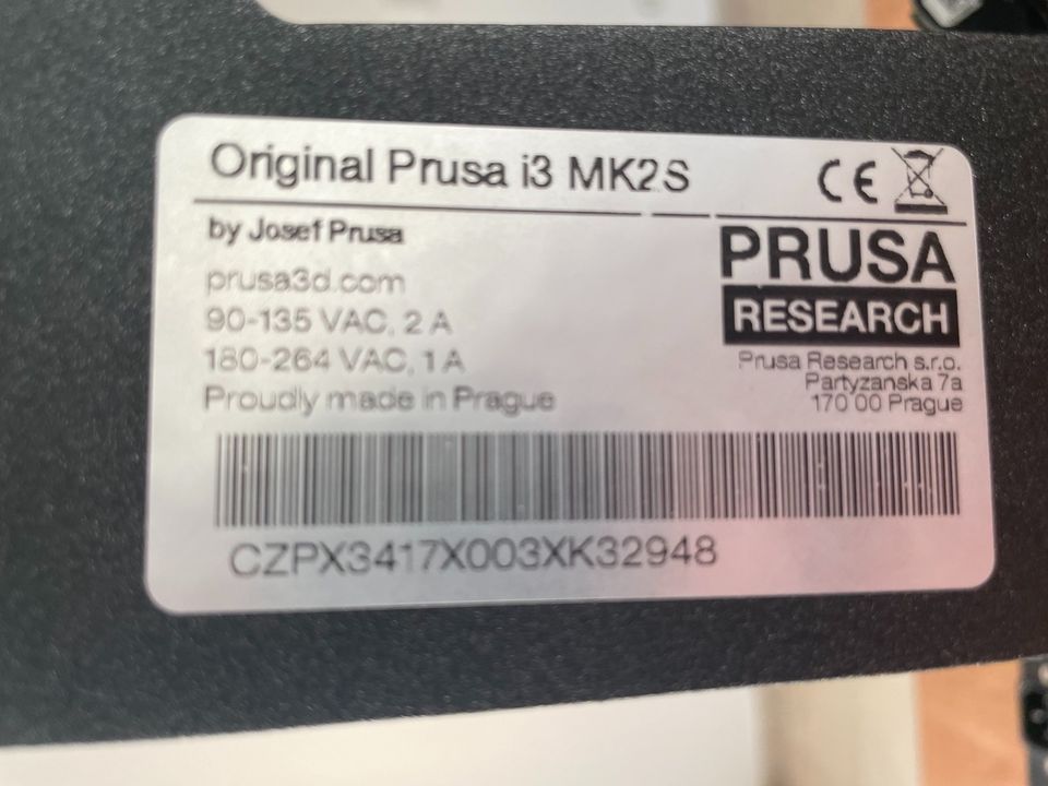 !Top: Original Prusa MK2.5s mit Raspberry Pi3, 3D Drucker in Altfraunhofen