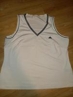 Sport Top ADIDAS Gr XL weiß mit schwarz Hessen - Nidderau Vorschau