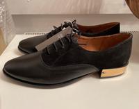 Schnürschuhe, Schnürer, Echtleder, H&M, Schwarz, Gr.40 Nordrhein-Westfalen - Hagen Vorschau
