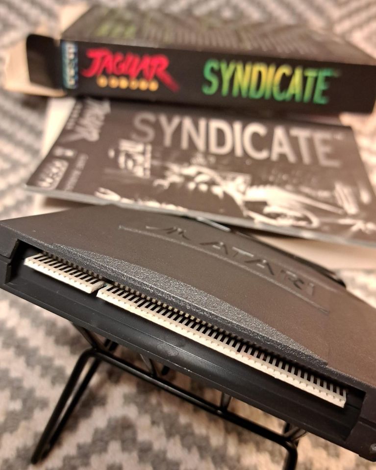 ATARI JAGUAR -"SYNDICATE"  US (EA 1993) !OVP/CIB! in Friedrichskoog