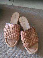 unisa leder sandale Keil Plateau 36 cognac camel Baden-Württemberg - Brackenheim Vorschau