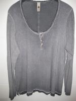 Tredy Langarmshirt Tunika, Oberteil Gr. 44 grau Hessen - Darmstadt Vorschau