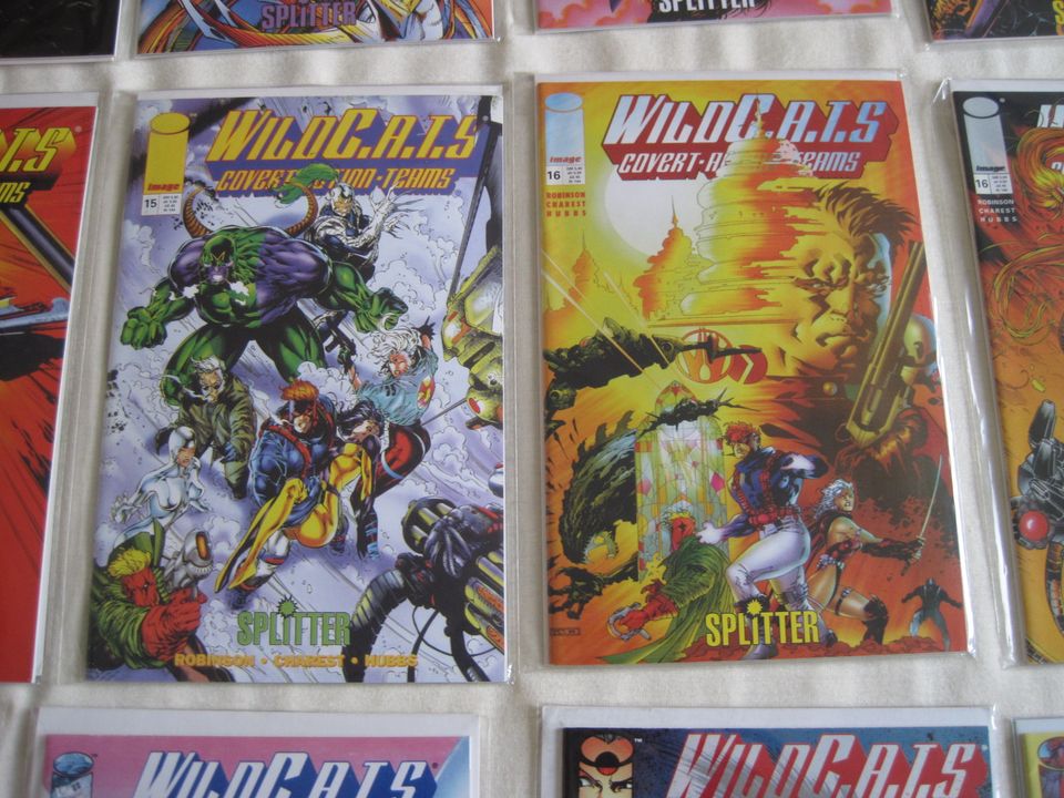 WILDC.A.T.S / WILDCATS SAMMLUNG 16 HEFTE BAGGED AND BOARDED. in Bielefeld