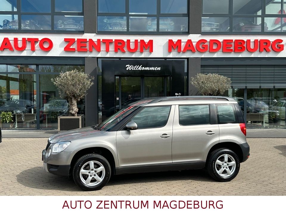 Skoda Yeti 2,0 TDI Klima RCD AHK Allwetterr. 1. Hand in Magdeburg