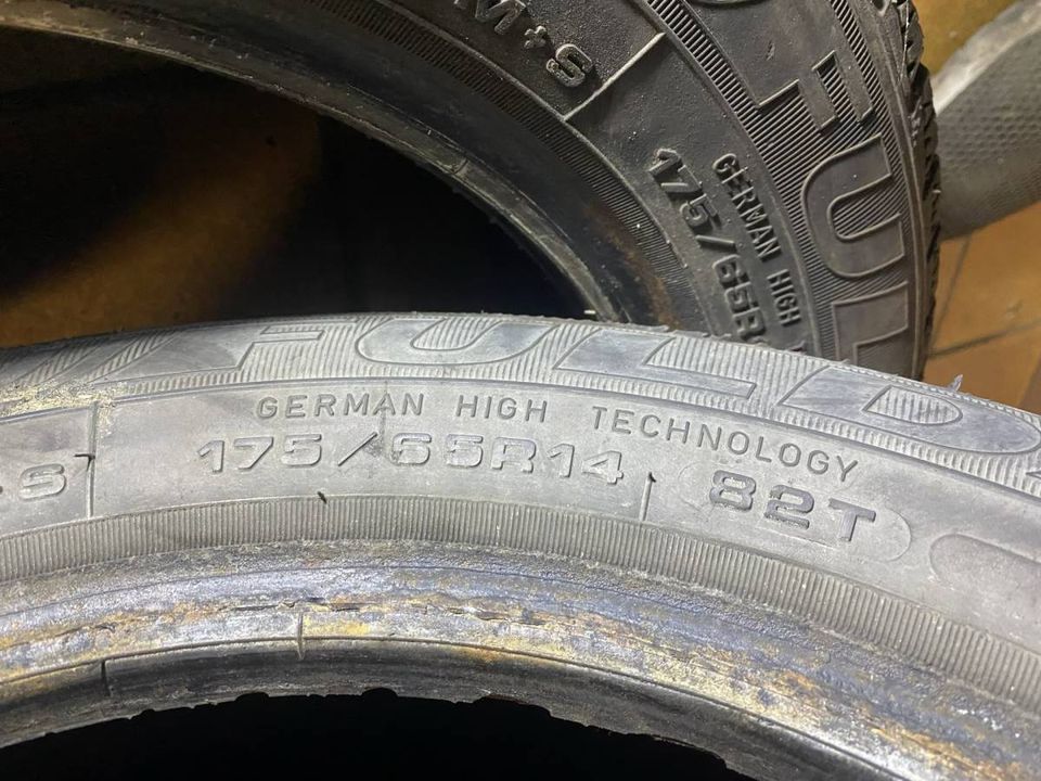 2x Winterreifen 175/55 R14 82T Fulda Kristall Montero 3 in Bad Sassendorf