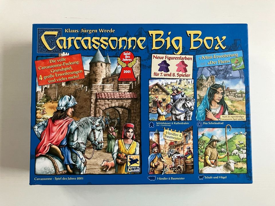 Carcassonne Big Box in Freiberg am Neckar