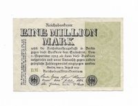 1 Million Mark Sept. 1923 Nürnberg (Mittelfr) - Oststadt Vorschau