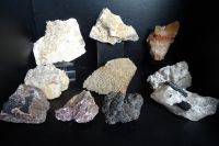 Kleine Mineraliensammlung mit 10 Stücken  von div. Fundstellen. Bayern - Kleinaitingen Vorschau