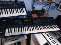 Yamaha EX5 Synthesizer++SD Emulator++Sammlerzustand++viel Zubehör Hessen - Hungen Vorschau