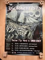 36 Crazyfists - The Tide, Tour 2009 | Konzertplakat | Poster Frankfurt am Main - Sachsenhausen Vorschau