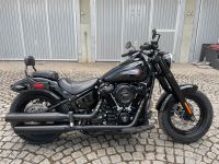 Harley-Davidson Slim 107 cinch sehr schwarz mit Garantie Fat Boy Bayern - Kitzingen Vorschau