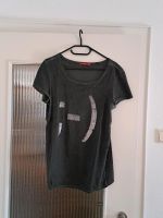 Esprit T-shirt vintage anthrazit Gr m mit Pailletten Düsseldorf - Flingern Nord Vorschau