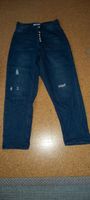 Misslook Jeans, Gr. S, geknöpft, Dunkelblau, Used Look, Top Zusta Hessen - Niddatal Vorschau