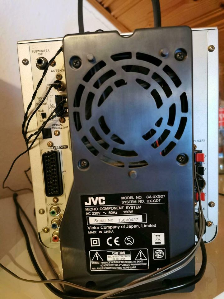 JVC Stereoanlage in Oberzent