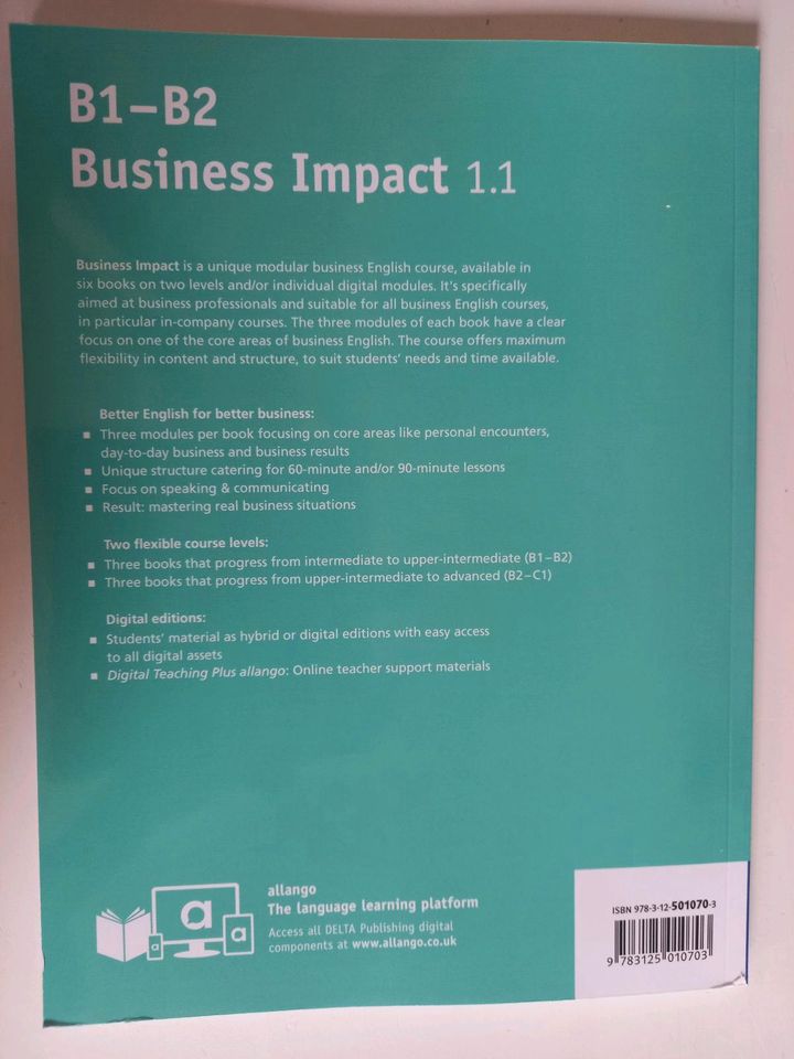 Englisch lernen: Business Impact 1.1 B1-B2 Delta Publishing neu in Hornburg
