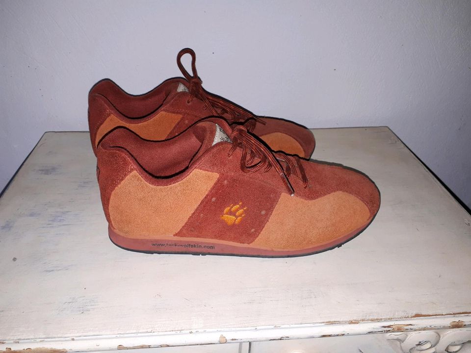 Jack Wolfskin Sneaker Turnschuhe Wildleder Gr.38 in Kempen