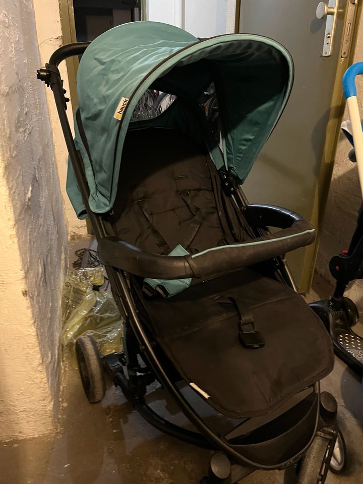 Hauck Kinderwagen inklusive baby Wanne in Glinde