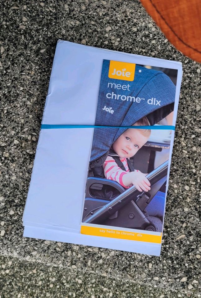Joie Chrome DLX Kinderwagen Buggy Orange viel Zubehör in Steinhagen