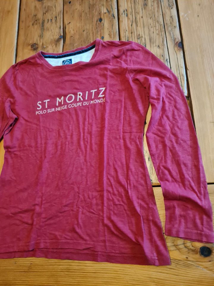 Joules langarm shirt gr L rot St. Moritz in Oldenburg