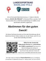 Unterstützung beim Voting "Verein des Monats Mai" Rheinland-Pfalz - Rödersheim-Gronau Vorschau