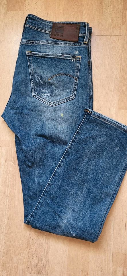 Herrenjeans, G-STAR JEANS, MOD.3301, slim, W32, wie NEU in Heubach