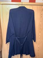Neu! ICHI, Bluse, Musselin, Gr. L, dunkelblau, 3/4 Arm mit Gürtel Nordrhein-Westfalen - Warburg Vorschau