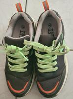 Kindersneakers - Fashion - Gr. 34 - grau/grün Kiel - Ellerbek-Wellingdorf Vorschau